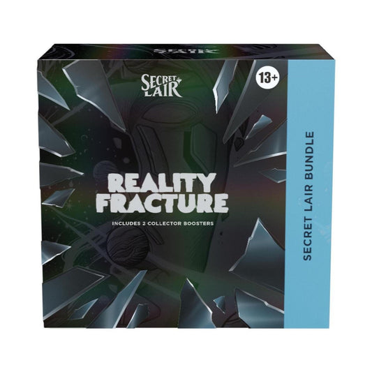 Magic: The Gathering Reality Fracture Secret Lair Bundle | 6 Play Boosters, 2 Collector Boosters, Exclusive Mythic Rare Cards, Foil Lands & Spindown Die (PREORDER - Release Date Oct. 2, 2026)