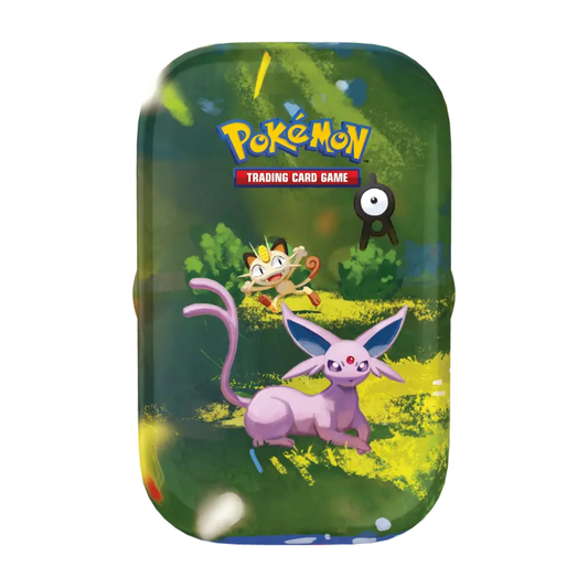Pokémon TCG 30th Celebration Mini Tin Espeon | Includes 2 Booster Packs, Sticker Sheet, Pokémon Art Card & Code Card for Pokémon TCG Live | Collectible Pokémon Trading Card Game Tin (PREORDER - Release Date September 16, 2026)