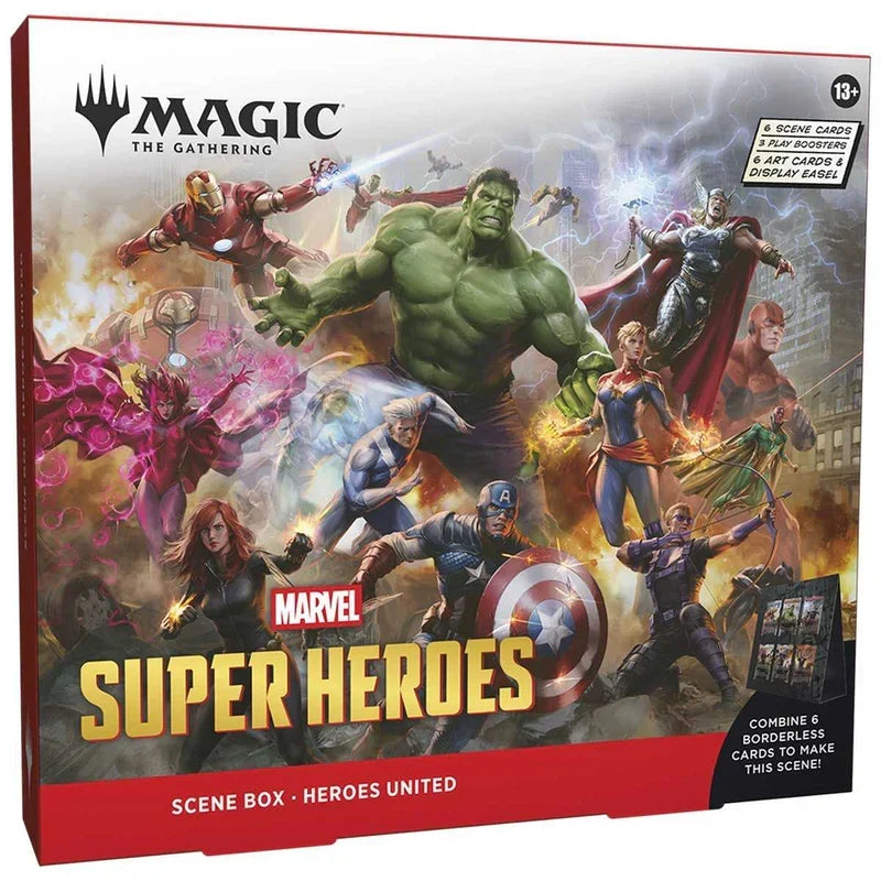 Magic: The Gathering Marvel Super Heroes Scene Box Set of 2