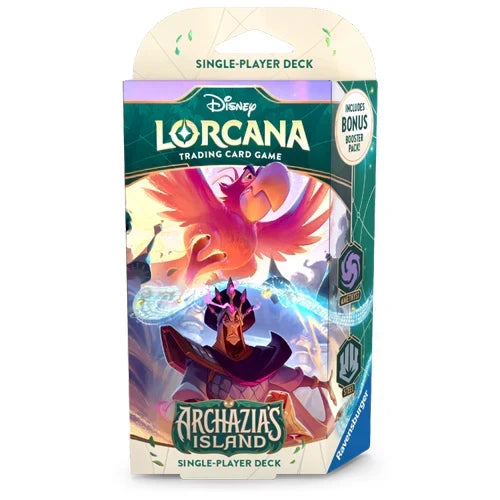 Disney Lorcana Set 7 - Archazia's Island Starter Deck Amethyst / Steel