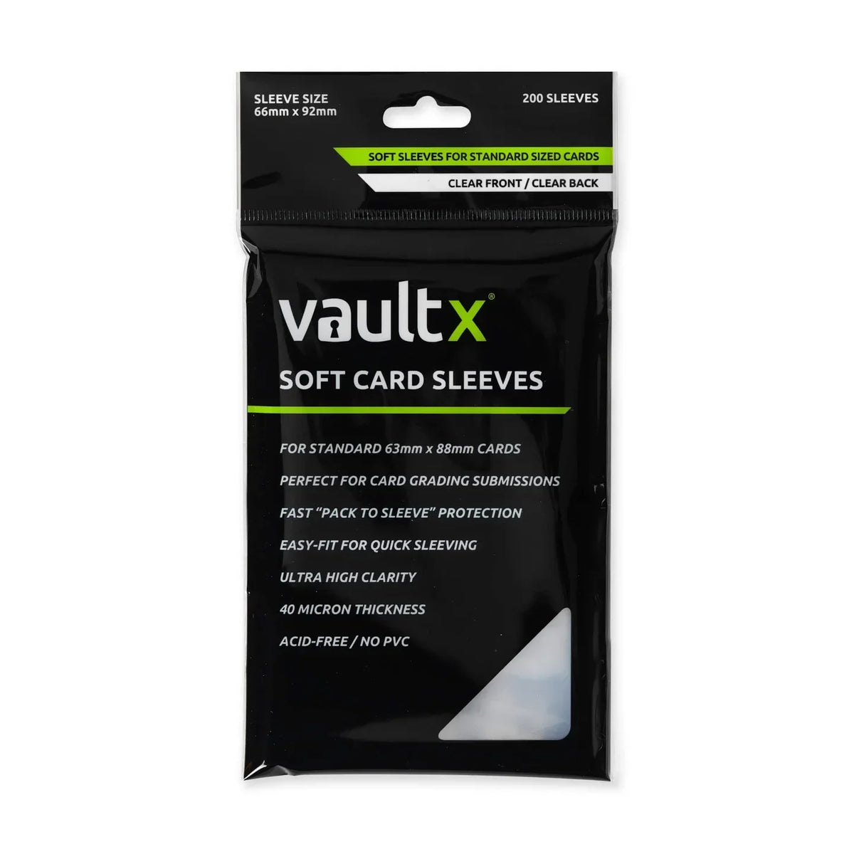 Vault X 200 Soft Card Sleeves