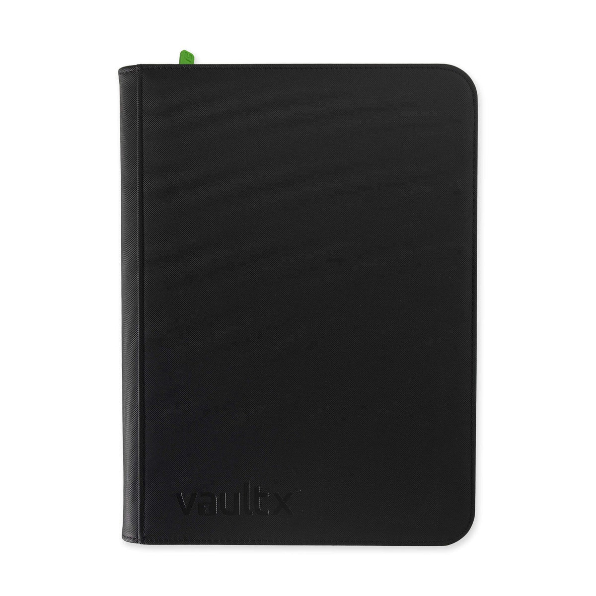 VaultX 9-Pocket Exo-Tec® Zip Binder - Black
