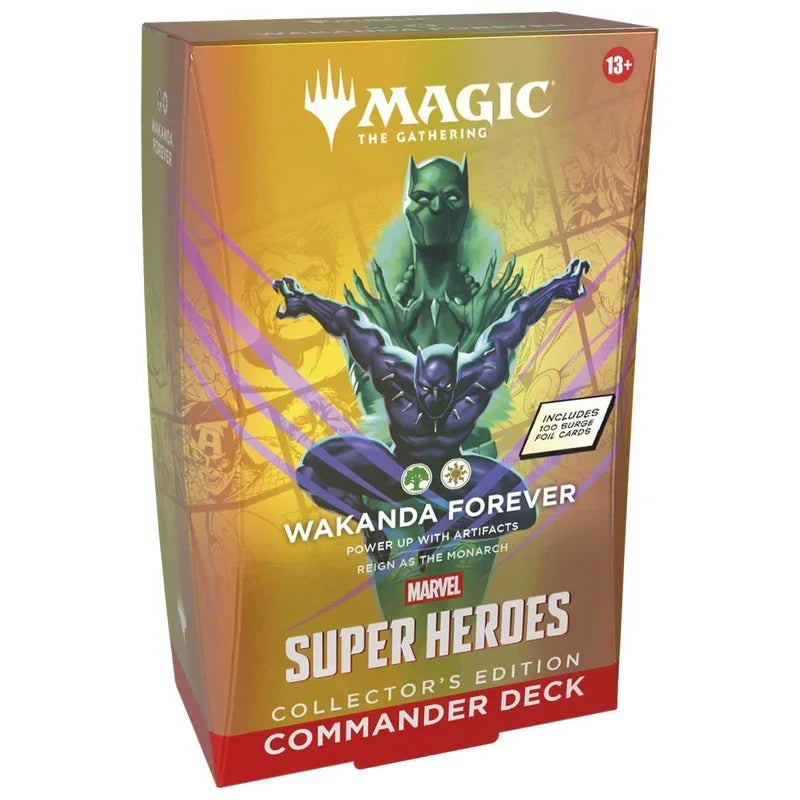 Magic: The Gathering: Marvel Super Heroes Collector Commander Deck Wakanda Forever