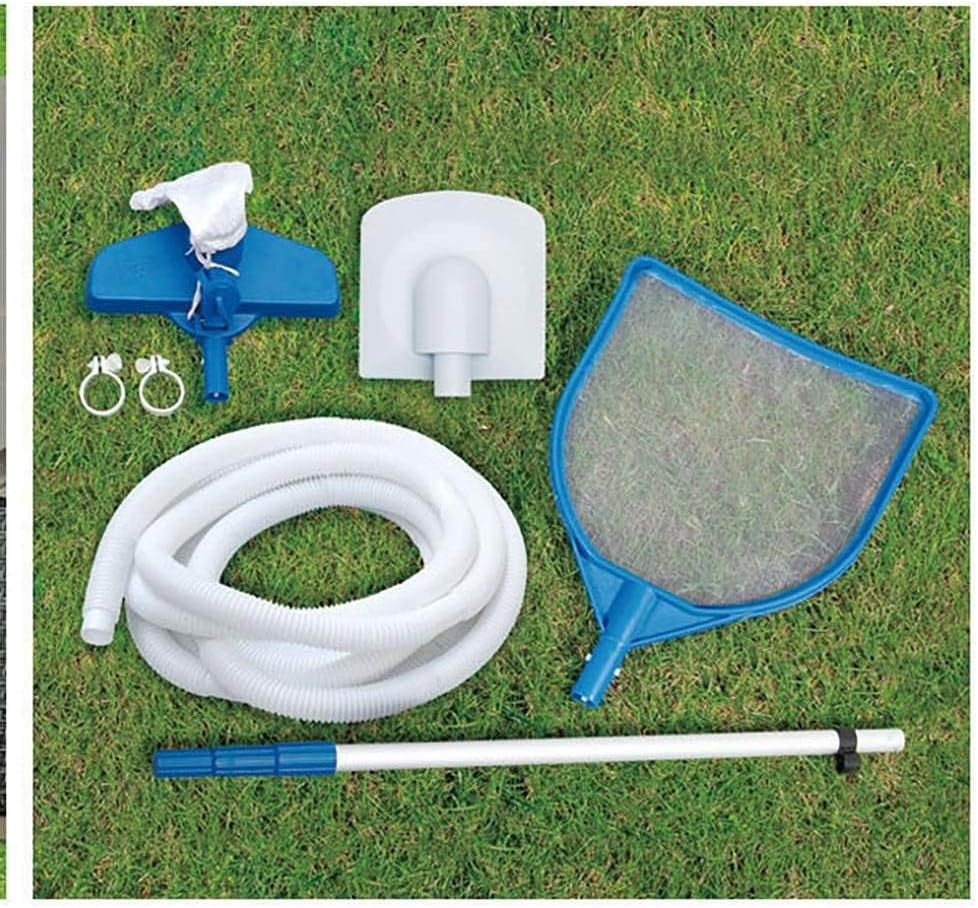 Summer Waves Elite 22Ft X 52In above Ground Frame Outdoor Swimming Pool Set with Filter Pump, Pool Cover, Ladder, Ground Cloth, and Deluxe Maintenance Kit