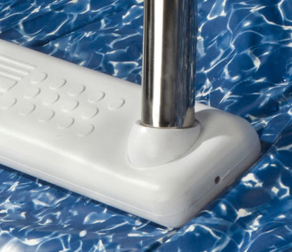 Blue Wave NE122SS Stainless Steel In-Pool Ladder,Silver/White
