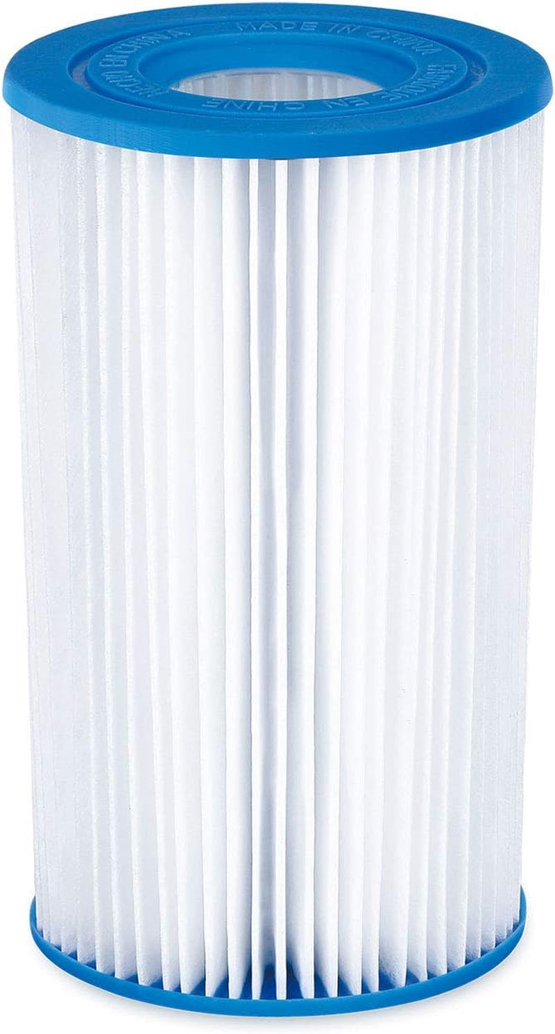 Summer Waves Elite 18Ft X 48In Metal Frame Outdoor Backyard above Ground Pool Set with Filter Pump, Ladder, Ground Cloth, Cover, and Maintenance Kit