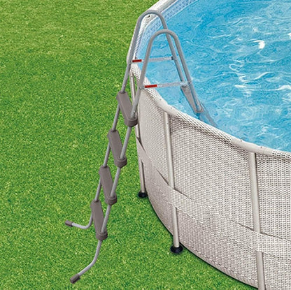 Summer Waves 20Ft X 48In above Ground Backyard Swimming Pool Set W/Ladder & Cover