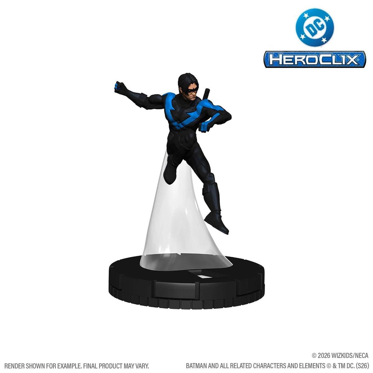 DC HeroClix 400 Gotham Knights Mini-Figure 4-Pack with Batman Robin Nightwing Batgirl | DC Comics Strategy Tabletop Collectible Game Figures & Character Cards (PREORDER - Release Date Oct. 31, 2026)