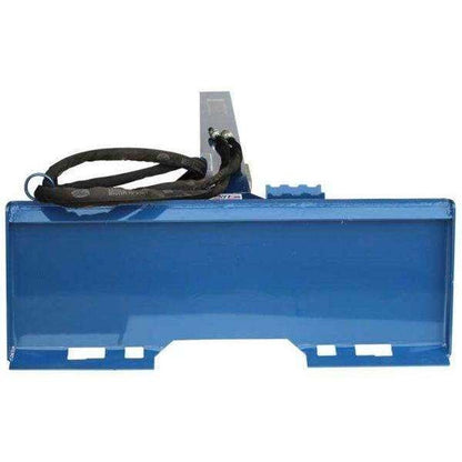 24 Ton Iron &amp; Oak Upside Down Skid Steer Log Splitter Attachment (SMH2419)