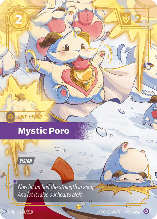 Mystic Poro (Overnumbered) #224/219