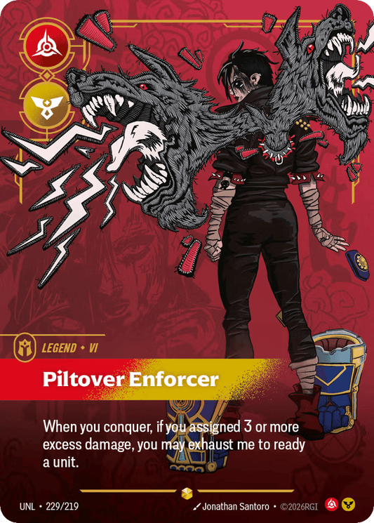 Vi - Piltover Enforcer (Overnumbered) #229/219