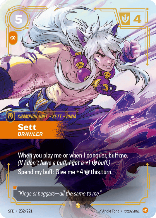 Sett - Brawler (Signature) #232*/221