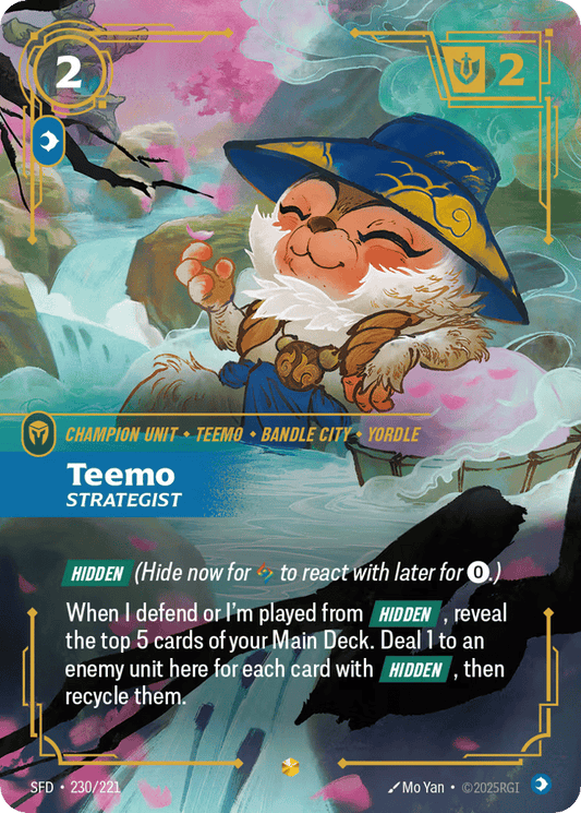 Teemo - Strategist (Overnumbered) #230/221
