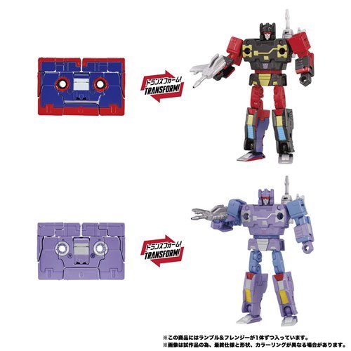 Transformers MPG-21 Rumble and Frenzy Set – Hasbro Takara Tomy Decepticon Figures, Cassette to Robot Conversion, Collectible Action Figures with Accessories (PRE-ORDER DECEMBER)