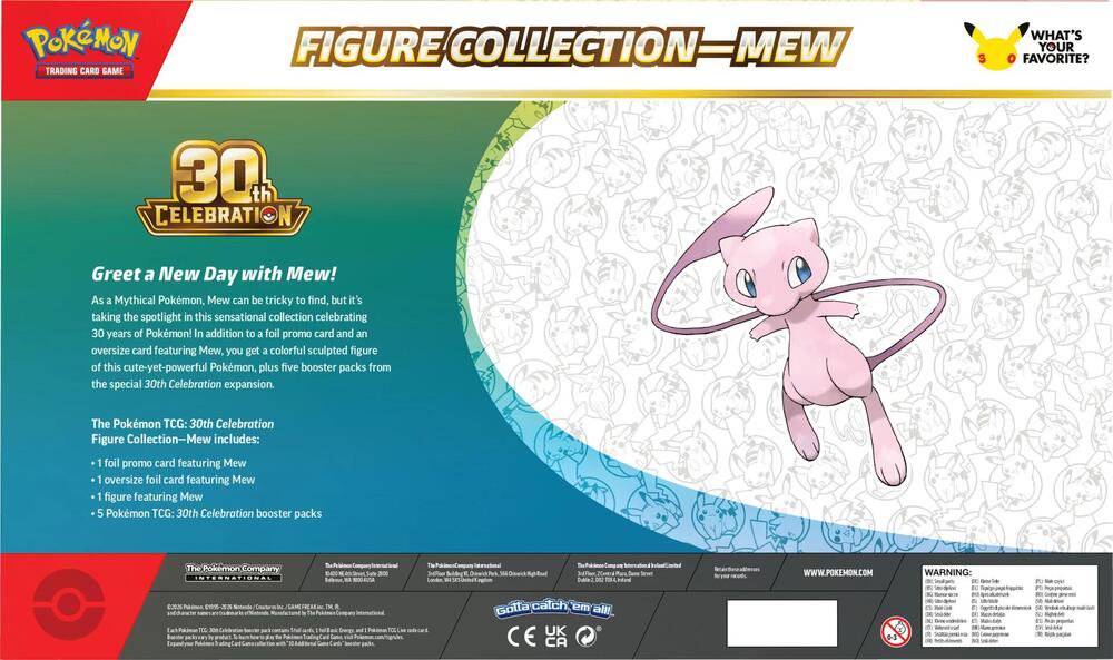 Pokémon TCG: 30th Celebration Figure Collection - (PREORDER - Release Date Nov. 06, 2026)