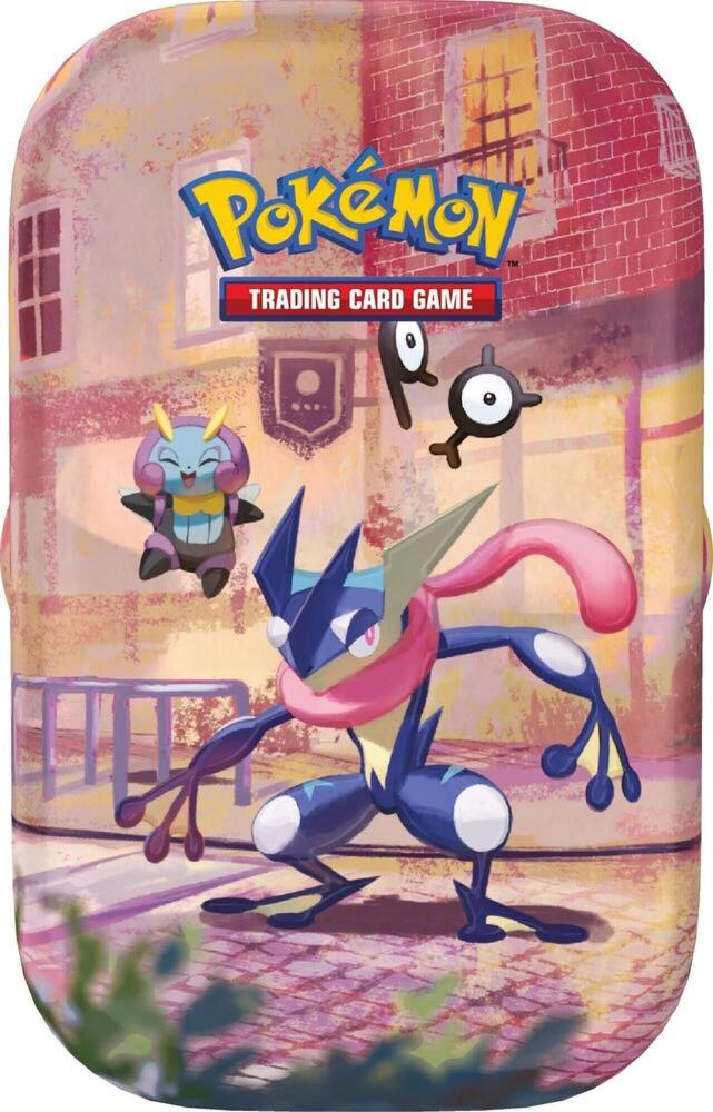 Pokémon TCG 30th Celebration Mini Tin Greninja | Includes 2 Booster Packs, Sticker Sheet, Collectible Art Card & Pokémon TCG Live Code Card (PREORDER - Release Date September 16, 2026)