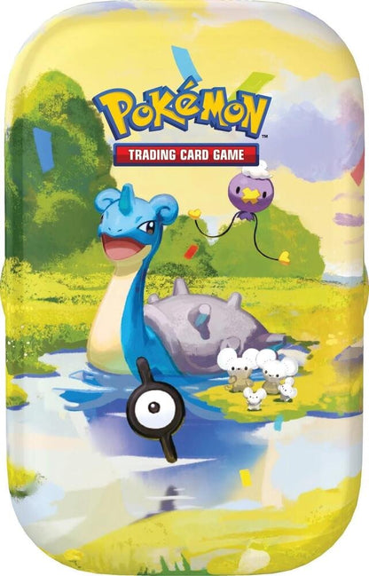 Pokémon TCG 30th Celebration Mini Tin Lapras – 2 Booster Packs, Sticker Sheet, Collectible Pokémon Art Card & Pokémon TCG Live Code Card | Trading Card Game Collectible (PREORDER - Release Date October 2, 2026)