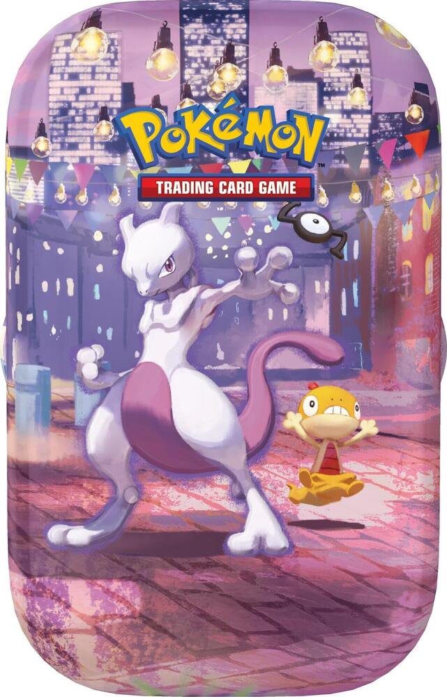 Pokémon TCG: 30th Celebration Mini Tin – Mewtwo (2 Booster Packs, Sticker Sheet, & Collectible Art Card) | Sealed - (PREORDER - Release Date Oct. 02, 2026)