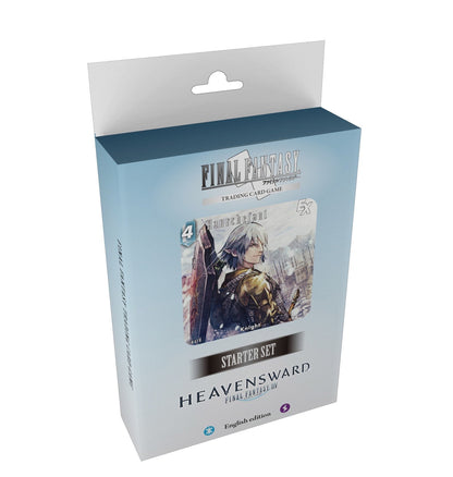 Final Fantasy TCG Starter Set Heavensward Display – FINAL FANTASY XIV Ice & Lightning Preconstructed Deck with Exclusive Artwork Cards, Ready-to-Play Trading Card Game (PREORDER - Release Date Nov. 9, 2026)