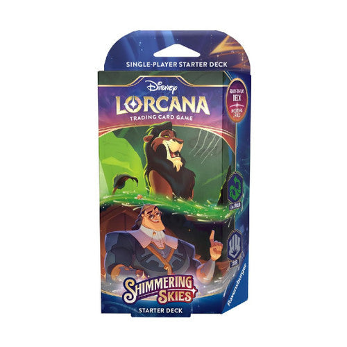 Disney Lorcana Set 5 - Shimmering Skies Starter Deck Emerald / Steel