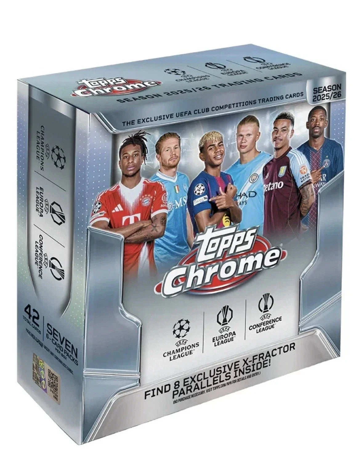Topps - UCC Chrome 2025-26 Mega Box