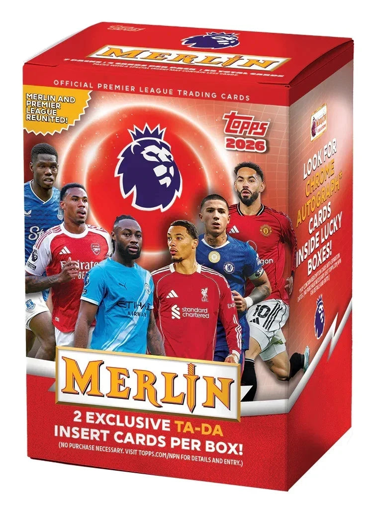 Topps - Premier League Merlin 2026 Value Box